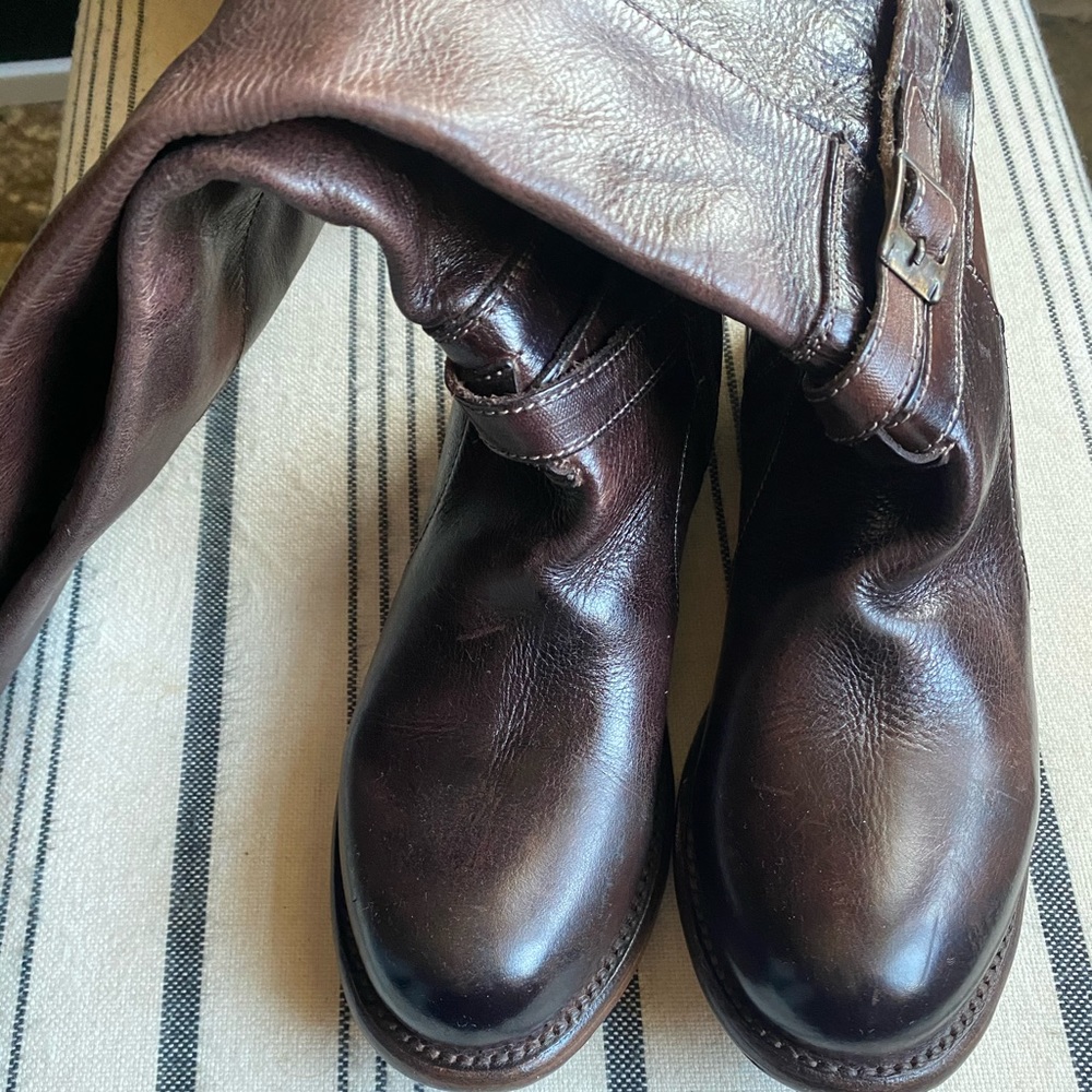 Bed Stu Cobbler Series tall boot regular calf